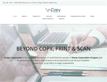 Tablet Screenshot of ecopy.com.ph